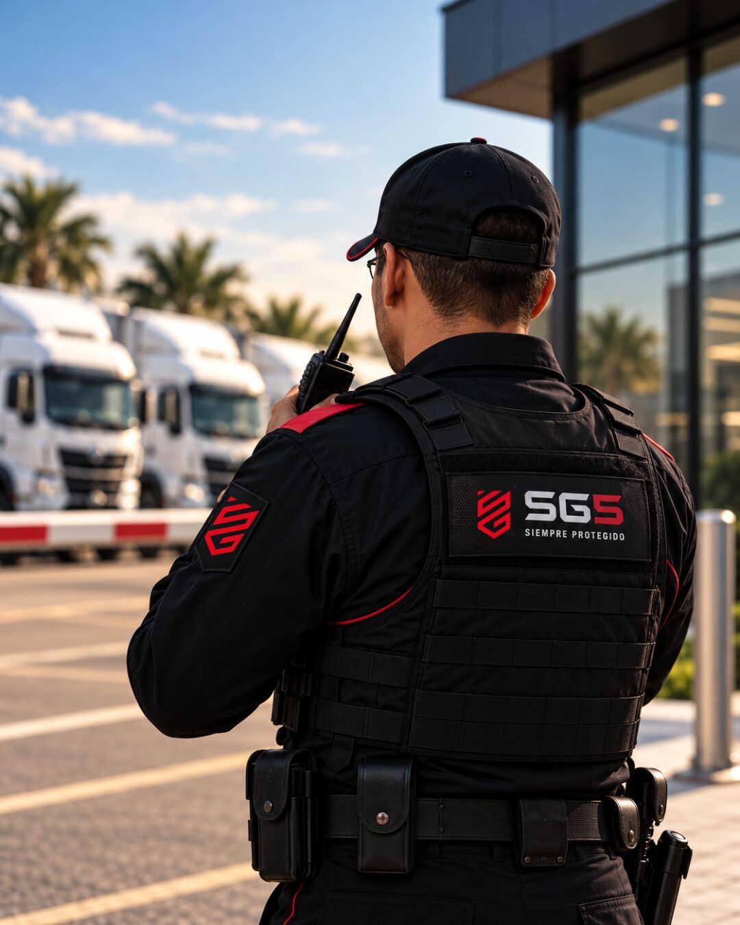 Seguridad física con control, supervisión y respuesta